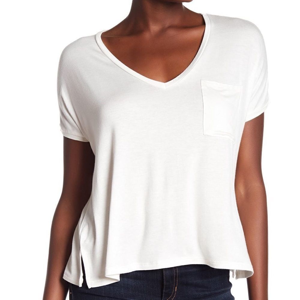 PST by Project Social T V-Neck Pocket Tee (D4)